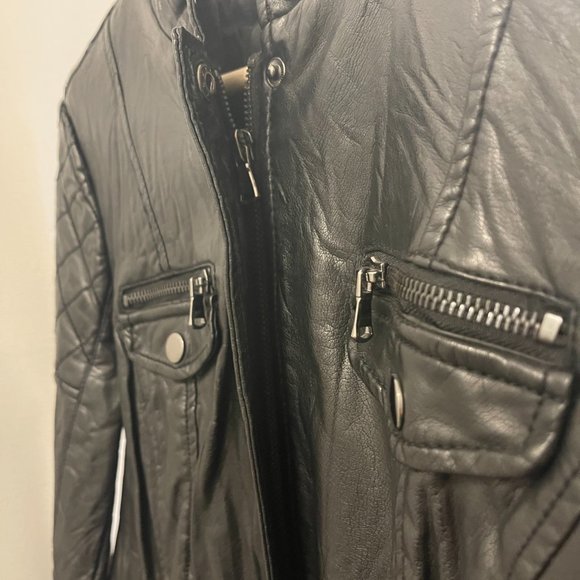 Zara Leather Jacket - Picture 2 of 5